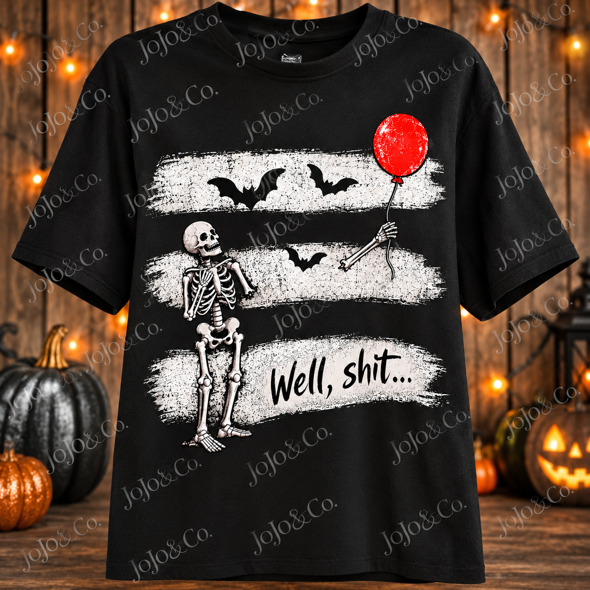 Well, Sh*t… Halloween Skeleton Tee