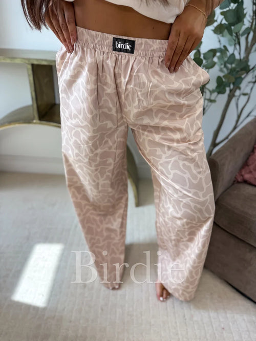 BIRDIE Day Off Boxer Pants in Bare Marsh Camo