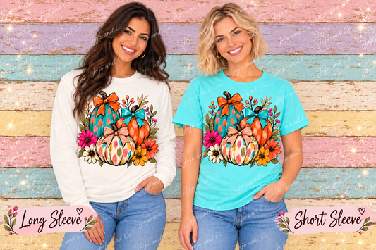 Pumpkin Season Cutie Fall Graphic Tee 🎃