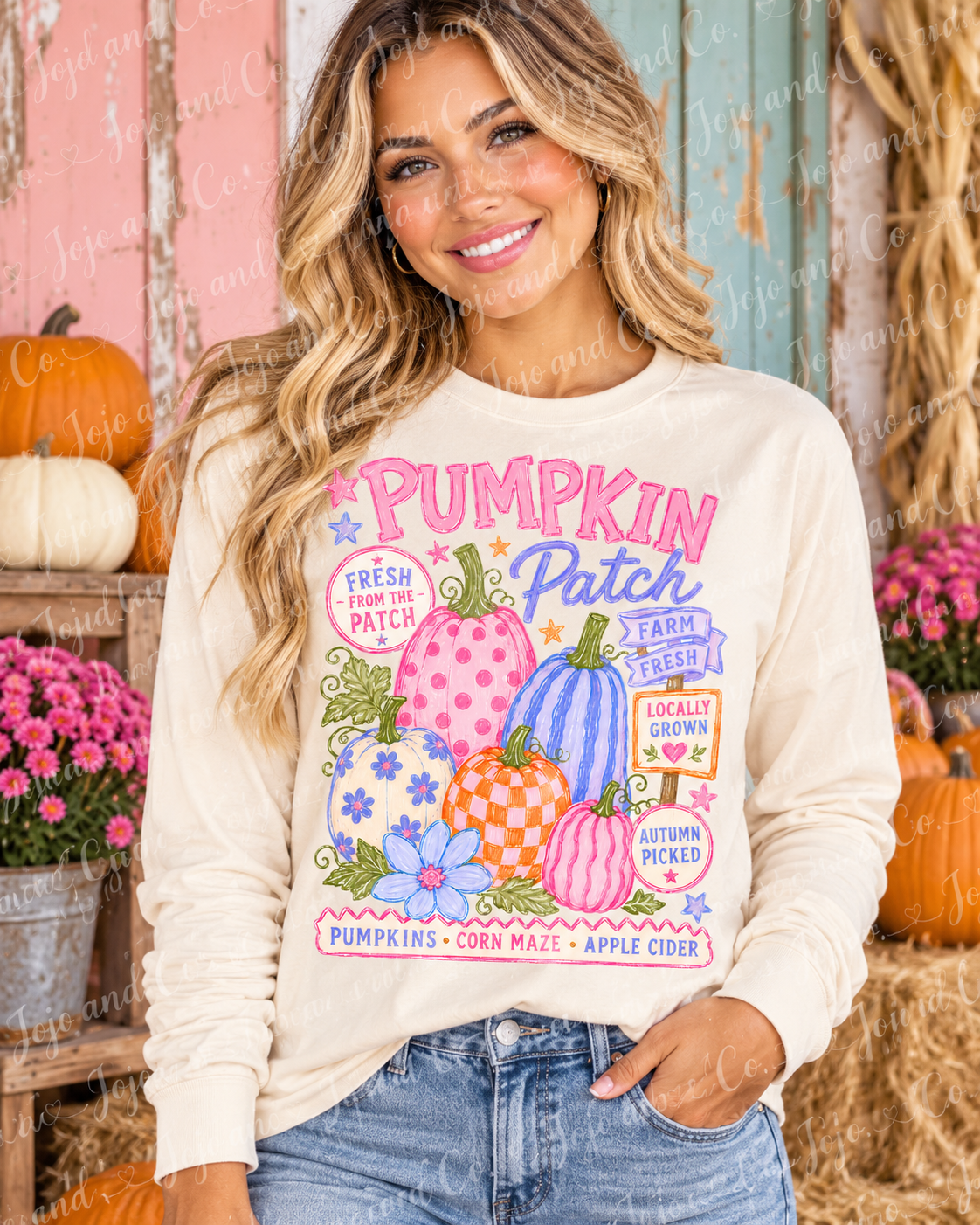 🎃 Pumpkin Patch Cutie – Fall Favorites Tee