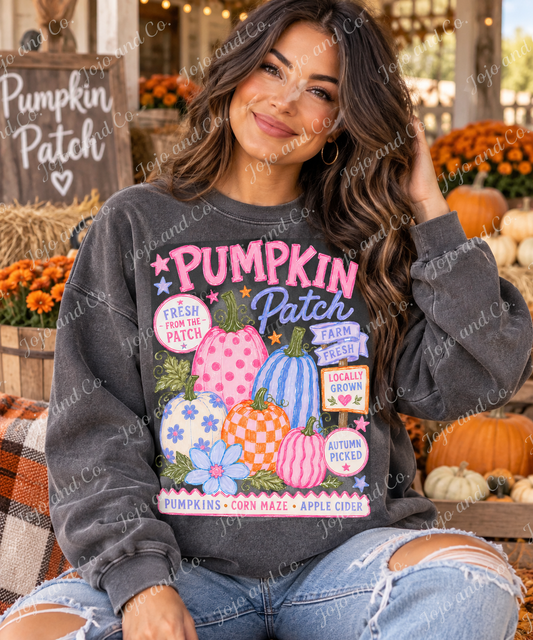 🎃 Pumpkin Patch Cutie – Fall Favorites Sweatshirt