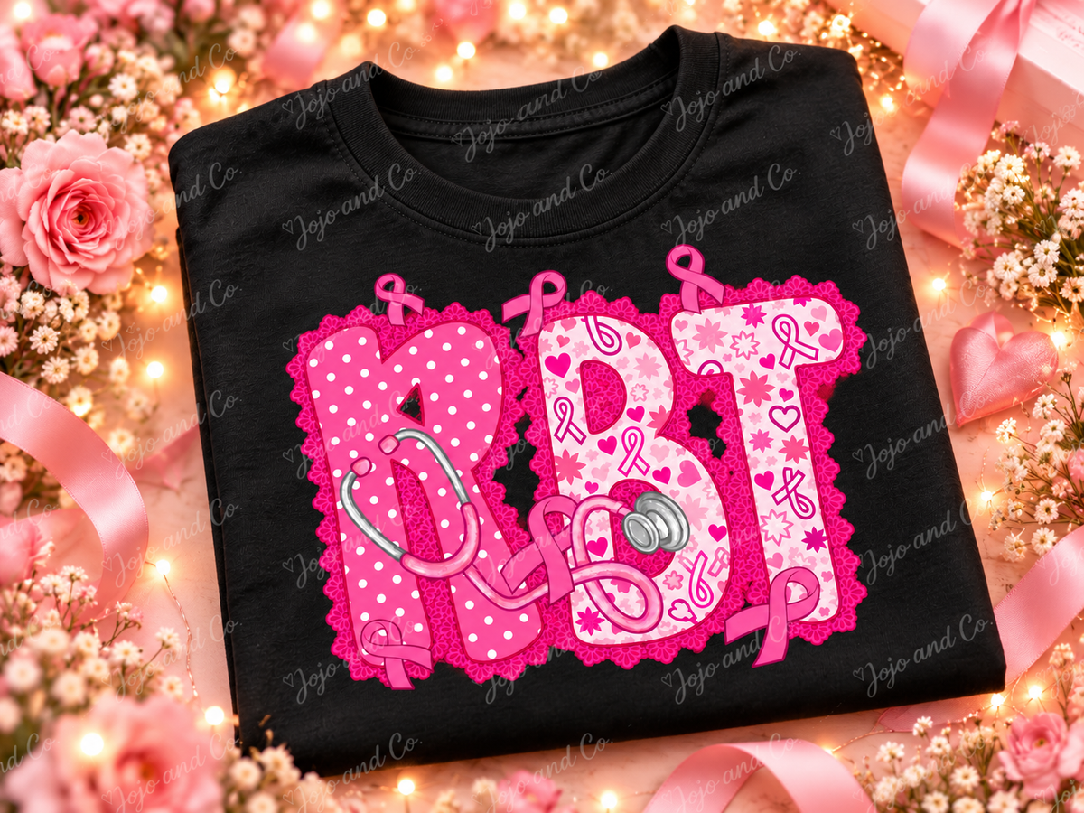 Caring Hearts Wear Pink 🎀💗 | Breast Cancer Awareness Healthcare Collection