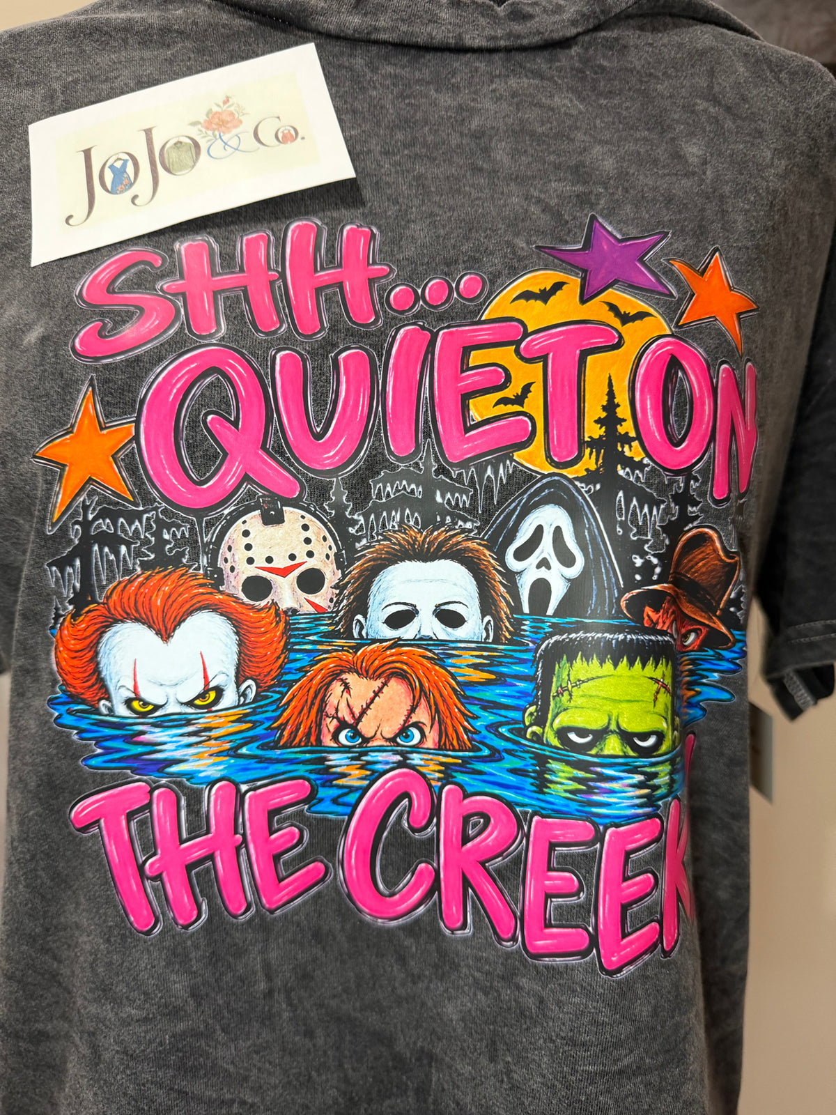 Shhh… Quiet on the Creek Halloween Graphic Tee 🎃👻