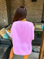 BIRDIE Tee Boxer Short Set in Orchid Bloom (Sold as Set)
